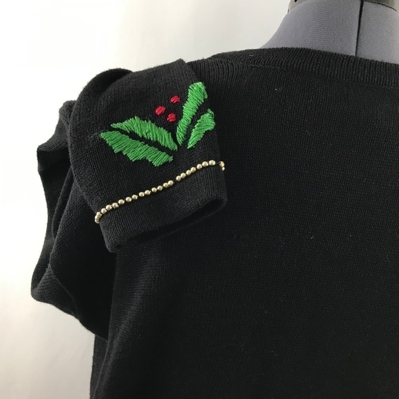 25. Jon Lawrence Christmas Sweater/Cardigan Size S - Picture 3 of 5